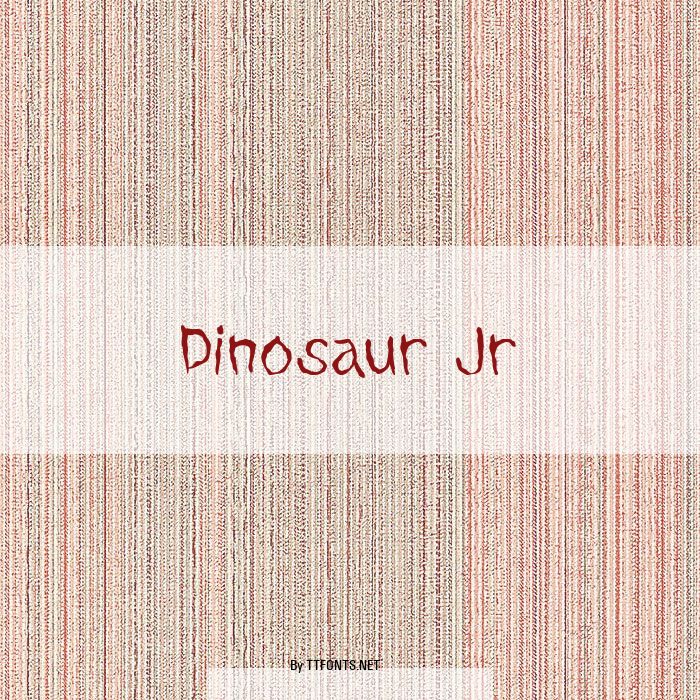 Dinosaur Jr example